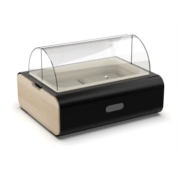 Moa Module M.05 Gastronorm Black with Gastronorm 1/1 Tray , Lining Bag, and Dome Cover