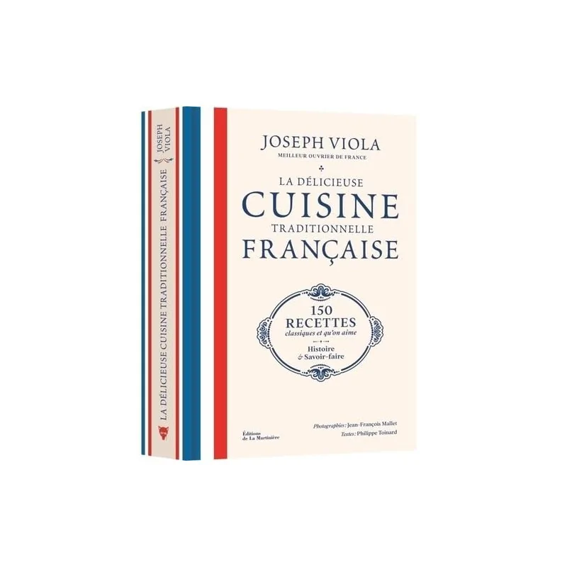 La Délicieuse Cuisine Traditionnelle Française by Joseph Viola - Hardcover 400 Pages - French Language