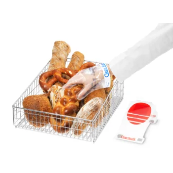 CLEAN HANDS® 1 Counter Stand Glove Holder - Includes 5 Gloves