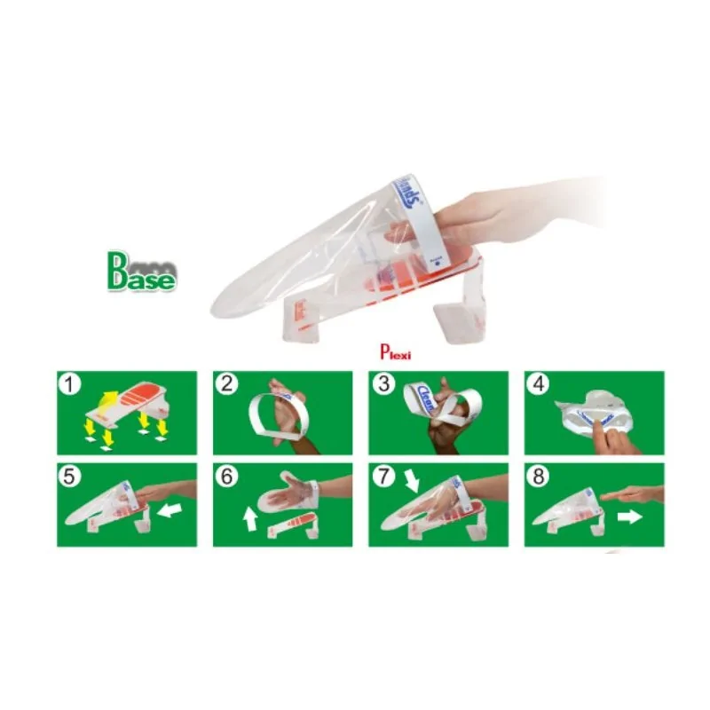 CLEAN HANDS® 1 Counter Stand Glove Holder - Includes 5 Gloves