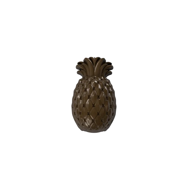 Polycarbonate Pineapple Chocolate Mold - 38 mm x 22 mm x 21 mm - 10gr - 24 cavity