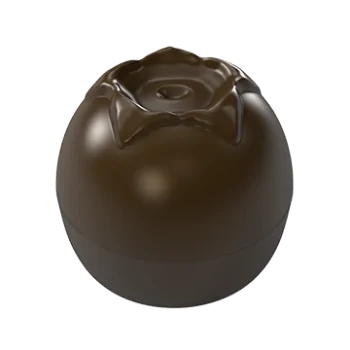 Polycarbonate Blueberry Chocolate Mold - 25 mm x 25 mm x 24 mm - 10gr - 32 cavity