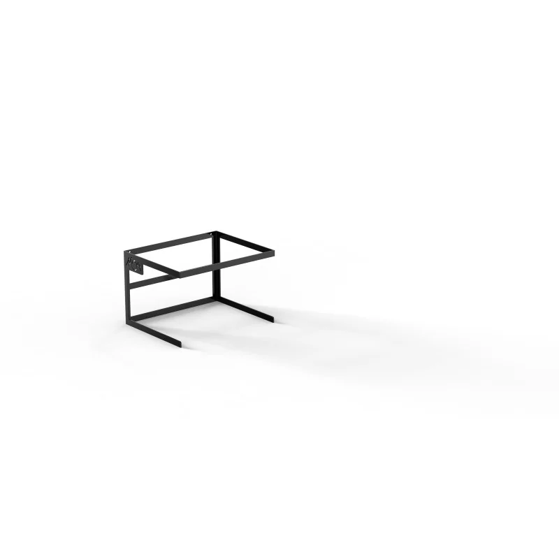 Moa Alzatina Modern Minimalist Line Black Steel Frame Risers GN 1/2 H.200