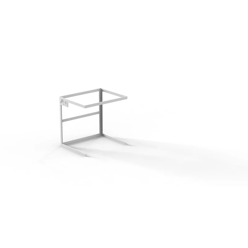 Moa Alzatina Modern Minimalist Line White Steel Frame Risers GN 1/2 H.300