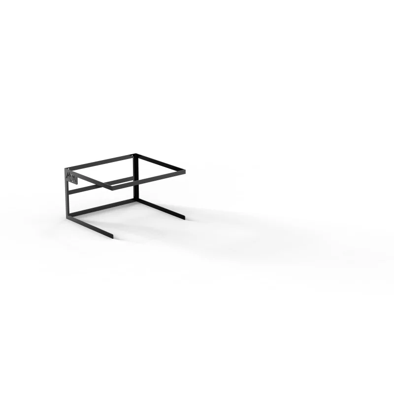 Moa Alzatina Modern Minimalist Line Black Steel Frame Risers GN 2/3 H.200