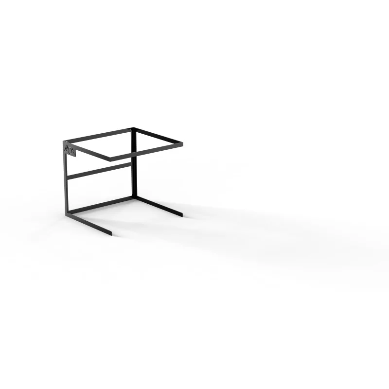 Moa Alzatina Modern Minimalist Line Black Steel Frame Risers GN 2/3 H.300