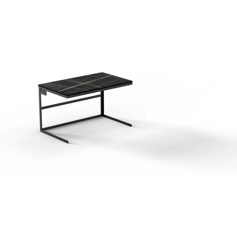 Moa Alzata Modern Minimalist Line Black Steel Frame Riser GN 1/1 H.300 Bread Version