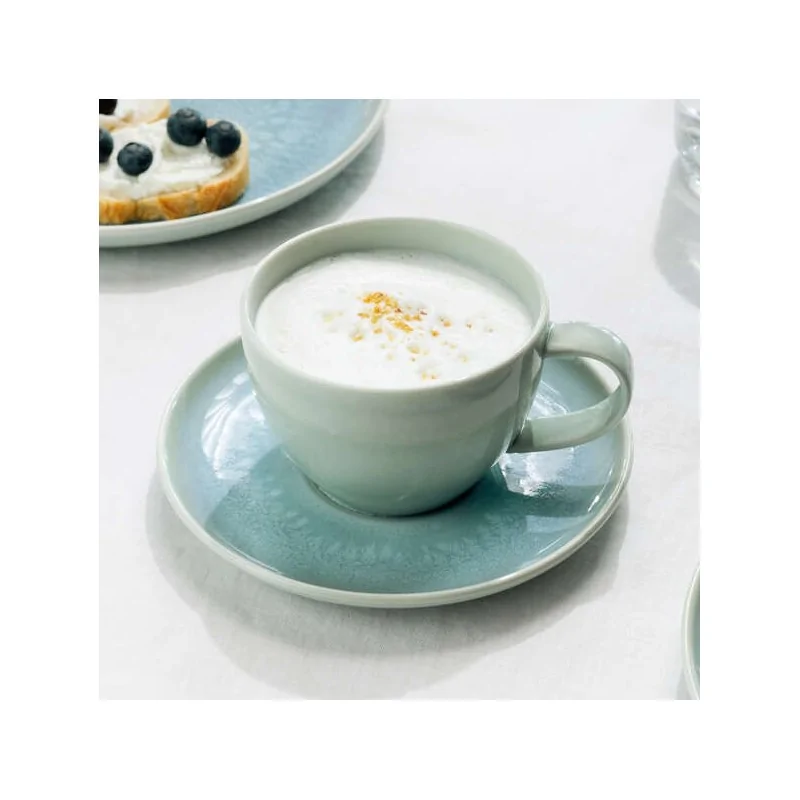 Villeroy & Boch Crafted Blueberry Collection Fine Porcelain Cup - 120 x 90 x 60 mm - 6 pcs set.