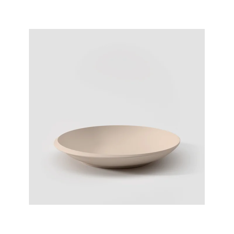 Villeroy & Boch NewMoon Beige Collection Fine Porcelain Deep bowl - 290 x 290 x 50 mm - 6 pcs set.