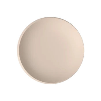 Villeroy & Boch NewMoon Beige Collection Fine Porcelain Deep bowl - 290 x 290 x 50 mm - 6 pcs set.