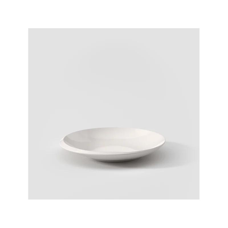 Villeroy & Boch NewMoon Beige Collection Fine Porcelain Flat bowl - 250 x 250 x 40 mm - 6 pcs set.