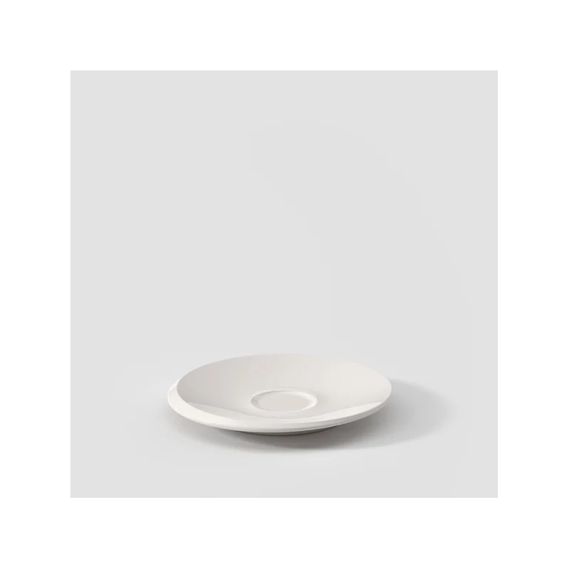 Villeroy & Boch NewMoon Collection Fine Porcelain Saucer - 130 x 130 x 20 mm - 6 pcs set.