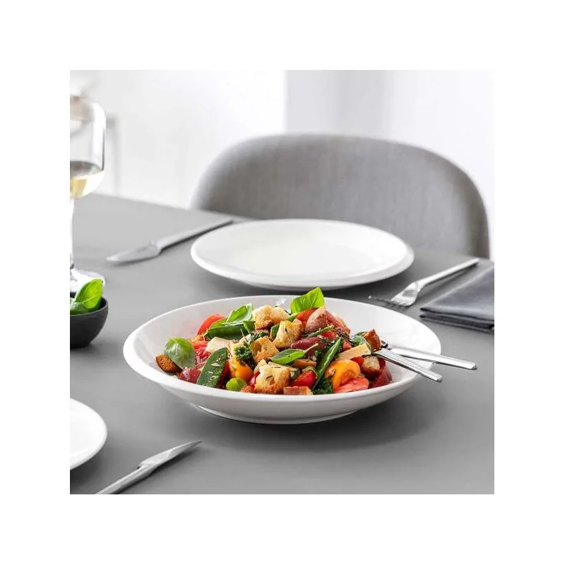 Villeroy & Boch NewMoon Collection Fine Porcelain Deep bowl - 290 x 290 x 50 mm - 6 pcs set.