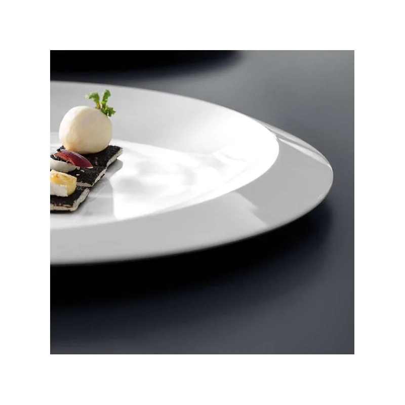 Villeroy & Boch NewMoon Collection Fine Porcelain Presentation tray - 370 x 370 x 30 mm - 1 pc set.