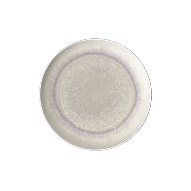 Villeroy & Boch Perlemor Sand Collection Fine Porcelain Dinner Plate - 270 x 270 x 30 mm - 6 pcs set.