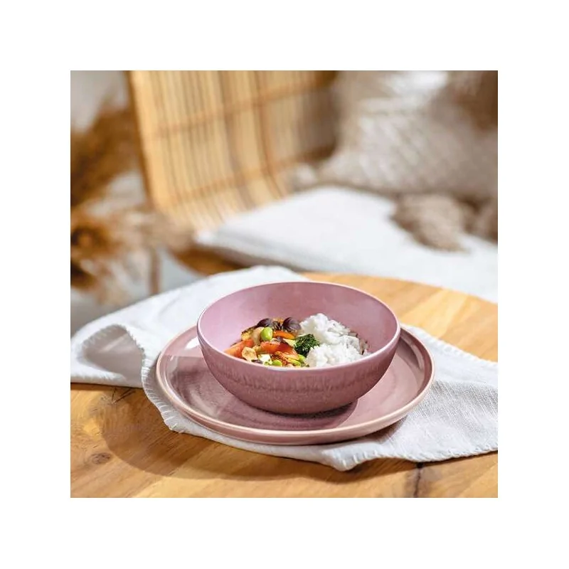 Villeroy & Boch Perlemor Sand Collection Fine Porcelain Salad Plate - 240 x 240 x 30 mm - 6 pcs set.