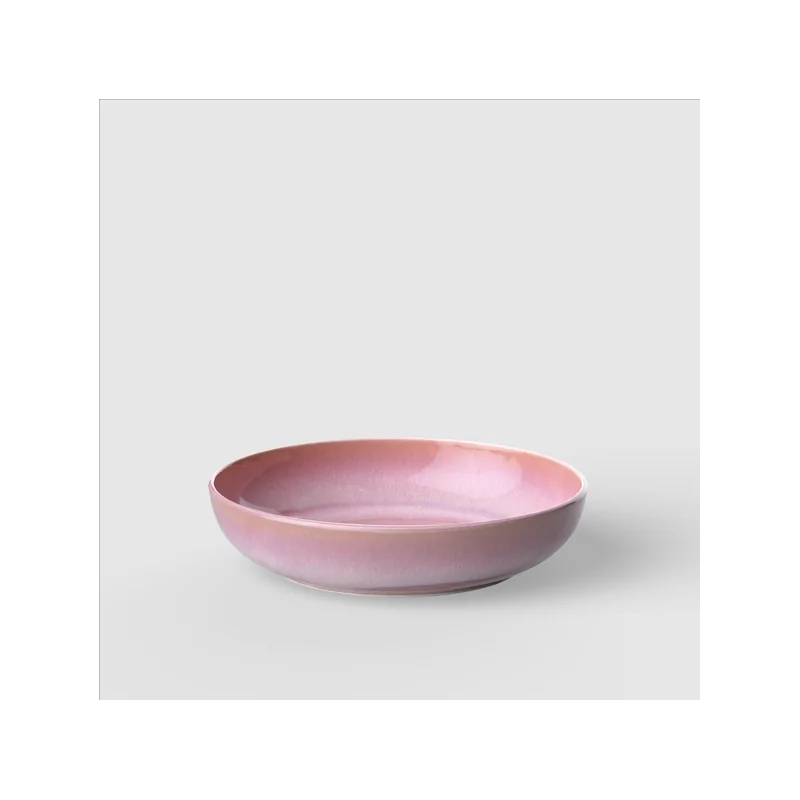 Villeroy & Boch Perlemor Coral Collection Fine Porcelain Pasta Bowl - 220 x 220 x 50 mm - 6 pcs set.