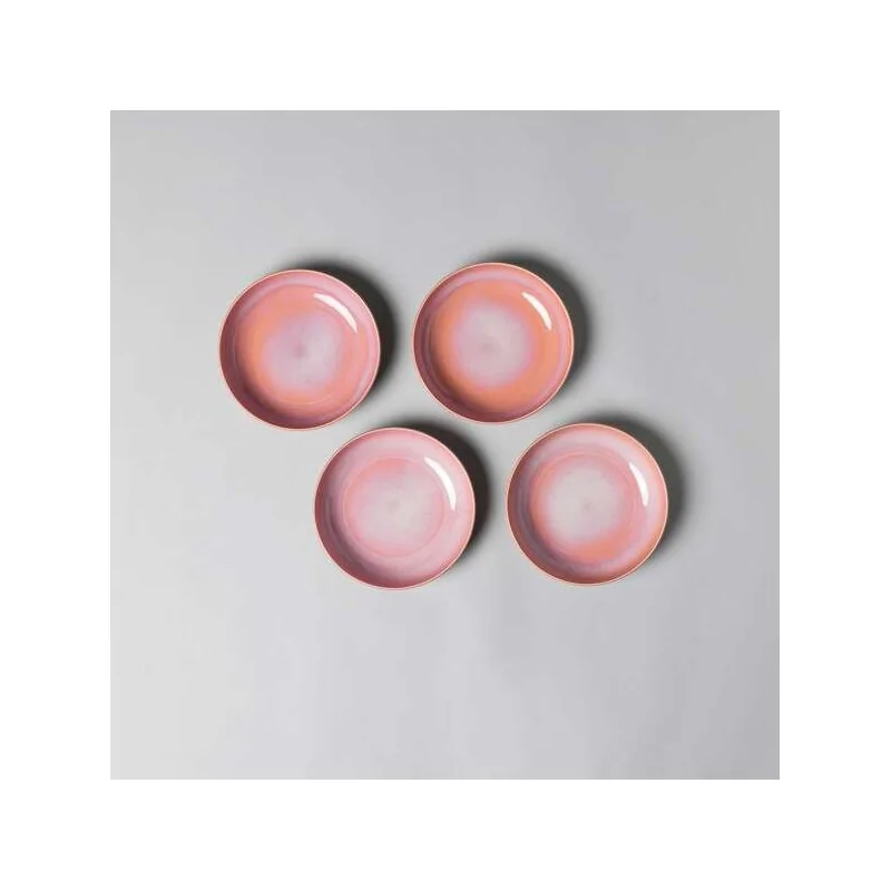 Villeroy & Boch Perlemor Coral Collection Fine Porcelain Pasta Bowl - 220 x 220 x 50 mm - 6 pcs set.