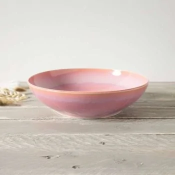 Villeroy & Boch Perlemor Coral Collection Fine Porcelain Dinner Bowl - 260 x 260 x 70 mm - 1 pc set.