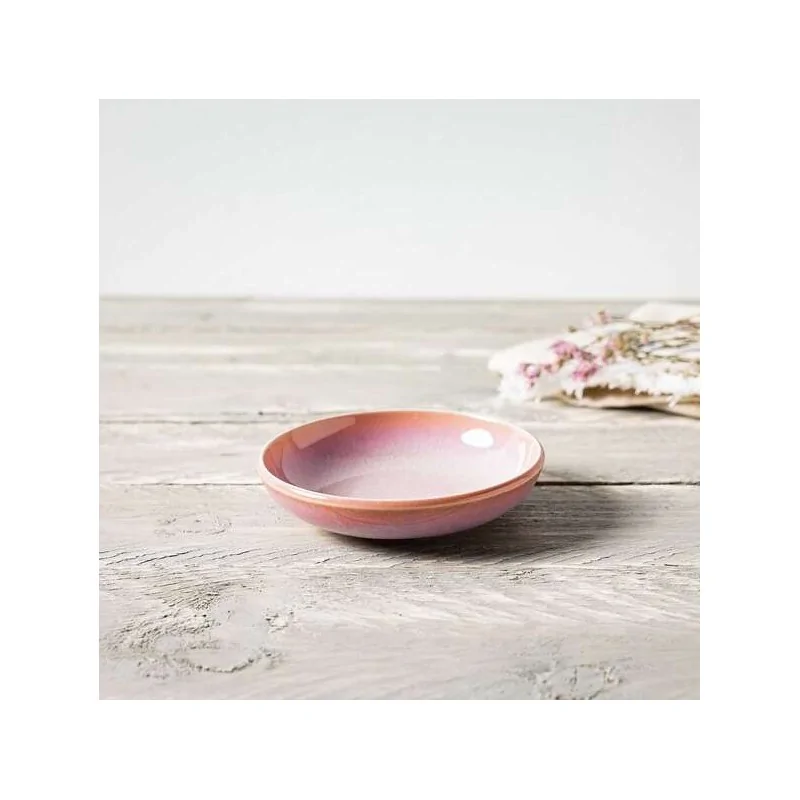 Villeroy & Boch Perlemor Coral Collection Fine Porcelain Dip Bowl - 120 x 120 x 30 mm - 6 pcs set.