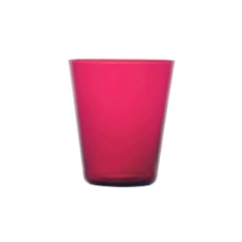 Degrenne Mambo Red Tumbler 34cl - Ø8.5 x h 10.0 cm - Ø3'' 3/8 x h 3'' 15/16 - Set of 6