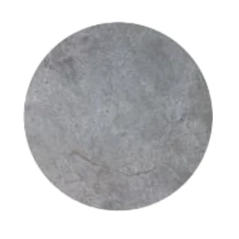 Degrenne Evento Stone Melamine Round Tray 32cm - 17.5 x 45cm - 6 ''7/8 x 17''11/16