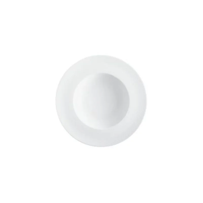 Degrenne Graphique Blanc classique Round Pasta Plate 29.5 cm - 29.5 cm - 11''5/8 - Set of 3