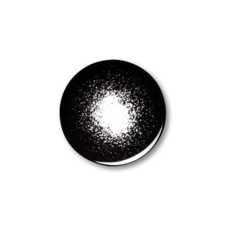 Degrenne Modulo Arty Creation - Black Round Dessert Plate 20 cm Splash Black Version - 20 cm - 7''7/8 - Set of 6