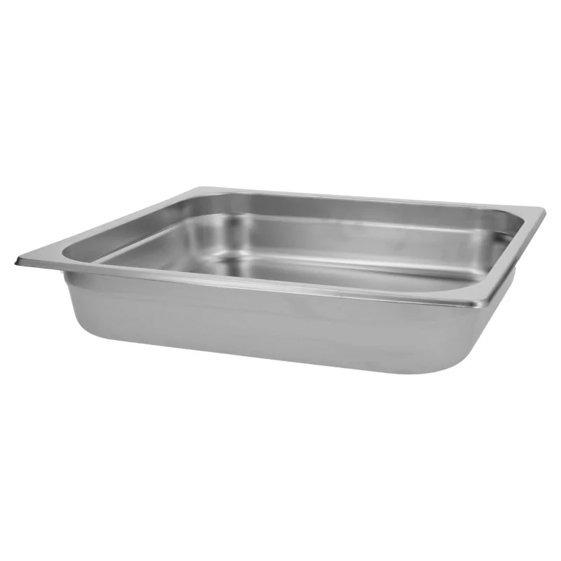 Walco Walco Idol Nsf - 18/10 Stainless Steel Rectangle Food Pan L 14" W 12 3/4" - 6 Qt -