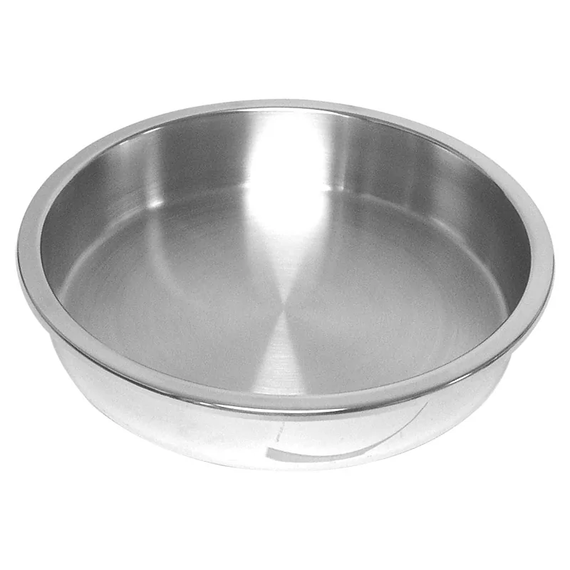 Walco Walco Idol 18/10 Stainless Steel - Round Food Pan D 14" H 3" - 4 Qt -