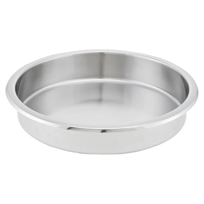 Walco Walco Idol 18/10 Stainless Steel - Round Food Pan D 15 1/4" - 7 Qt -