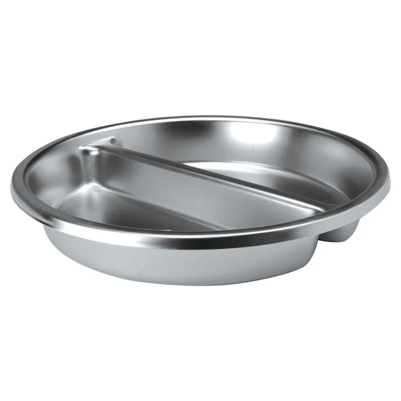 Walco Walco Idol 18/10 Stainless Steel - Divided Food Pan D 15 1/4" - 7 Qt -