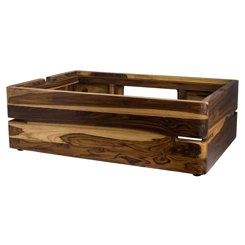 D.W.Haber Fusion Buffet Natural Teak Fusion Buffet Riser Gastronorm L 23" W 15" H 7 1/4" - Fits El590, El591 Gastronorm Trays -