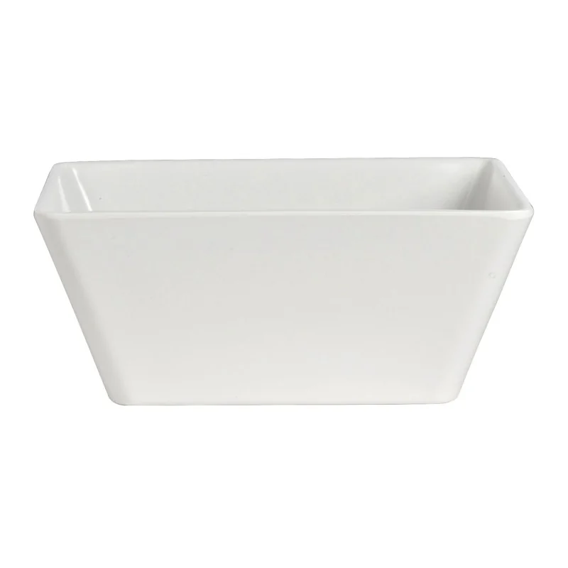 Delfin Quadro Quality Melamine Square Bowls L W 9 1/2" H 4" - 3 1/2 Qt -