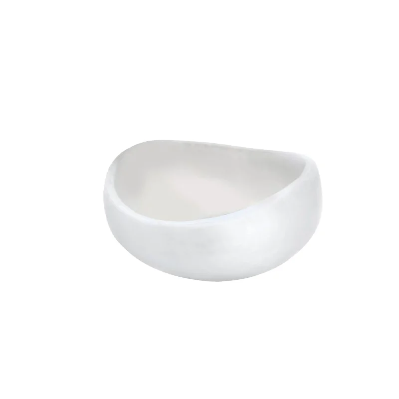 Kenny Mack Designs Resin Scoop Bowl - Shell - D 9 1/2" H 5" - 3 qt -