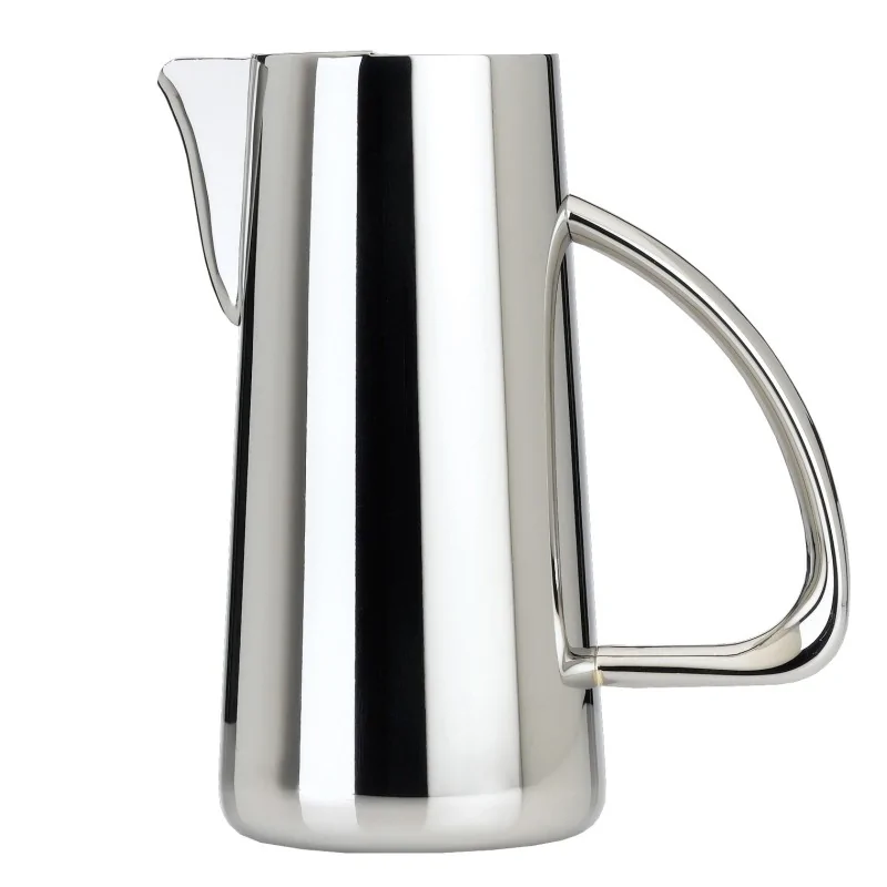 Worthy, Noble & Kent Water Pitcher W/Ice Guard L 8 1/2" W 4 3/5" H 9 1/2" - 2 1/4 Qt -