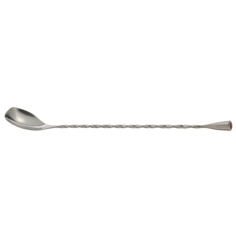 Modern Mixologist Bartools Twisted Bar Spoon 12'' x 1/2'' x 1/4'' Modern Mix