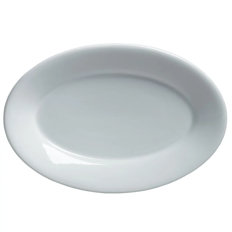 Varick DW Classic Cafe Platter Oval 13 1/4'' x 9'' Classic Cafe - Pack of 12