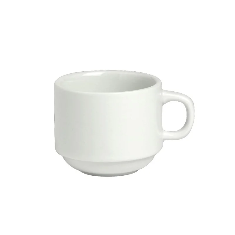 Varick DW Classic Cafe Stacking Ad Cup 2 1/8'' x 3 1/4'' (2 3/4 Oz) Classic Cafe - Pack of 12