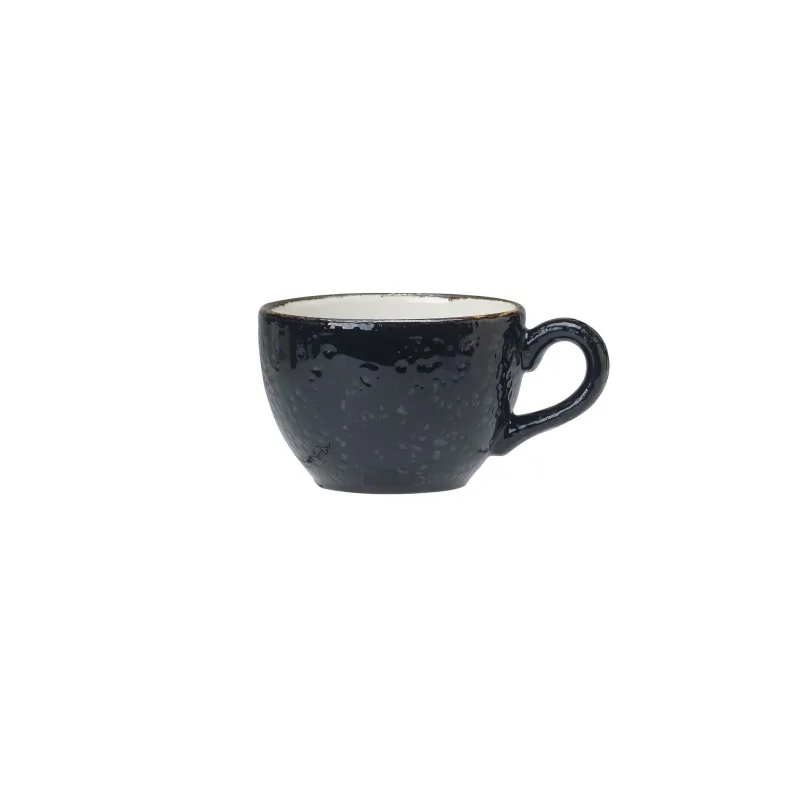 Steelite Performance Craft Licorice Low Cup 3 1/2'' x 1 3/4'' (3 Oz) Craft Licorice - Pack of 12