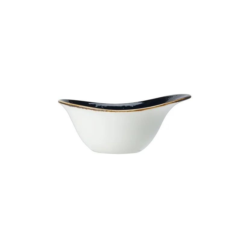 Steelite Performance Craft Licorice Bowl 7'' x 5 1/2'' x 3 1/2'' (14 1/2 Oz) Craft Licorice - Pack of 12