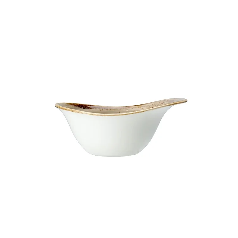 Steelite Performance Craft Porcini Bowl 7'' x 5 1/2'' x 3 1/2'' (14 1/2 Oz) Craft Porcini - Pack of 12