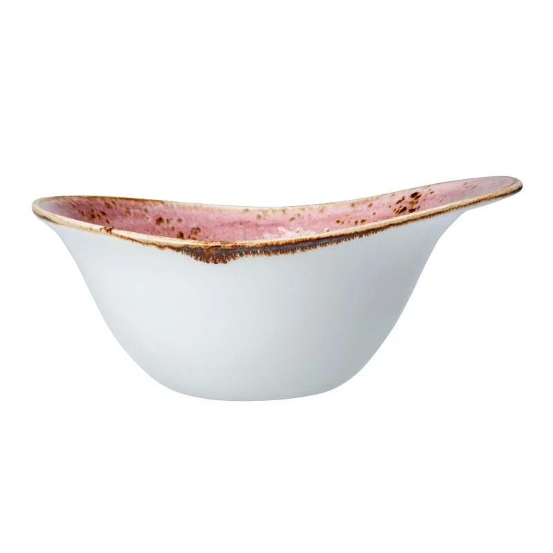 Steelite Performance Craft Raspberry Bowl 7'' x 5 1/2'' x 3 1/2'' (14 1/2 Oz) Craft Raspberry - Pack of 12