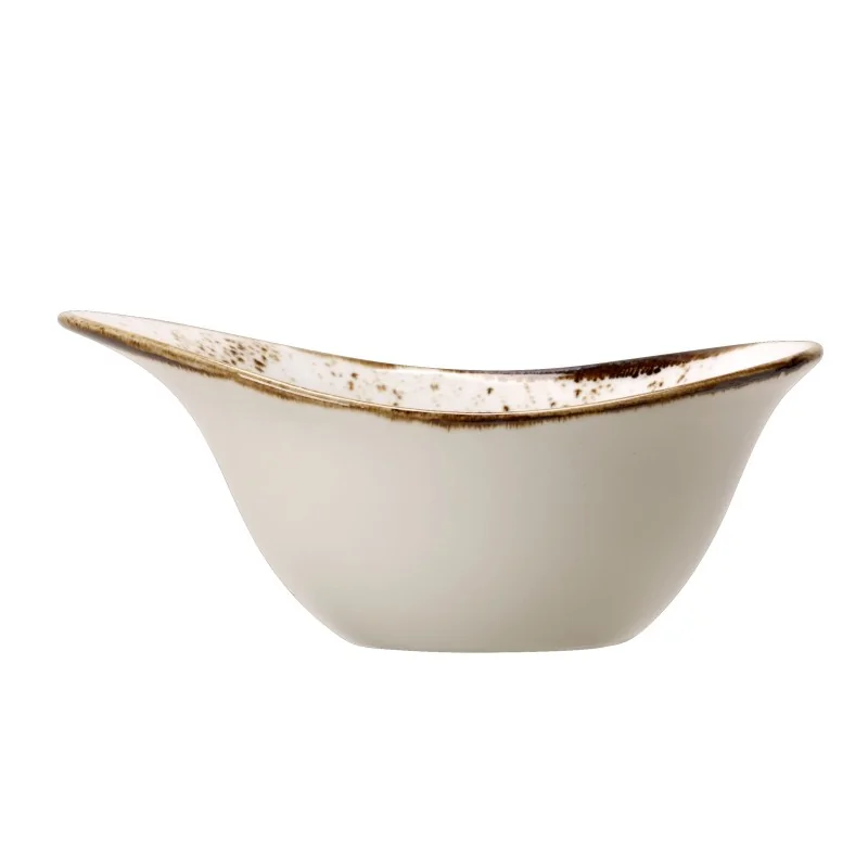 Steelite Performance Craft White Bowl 7'' x 5 1/2'' x 3 1/2'' (14 1/2 Oz) Craft White - Pack of 12