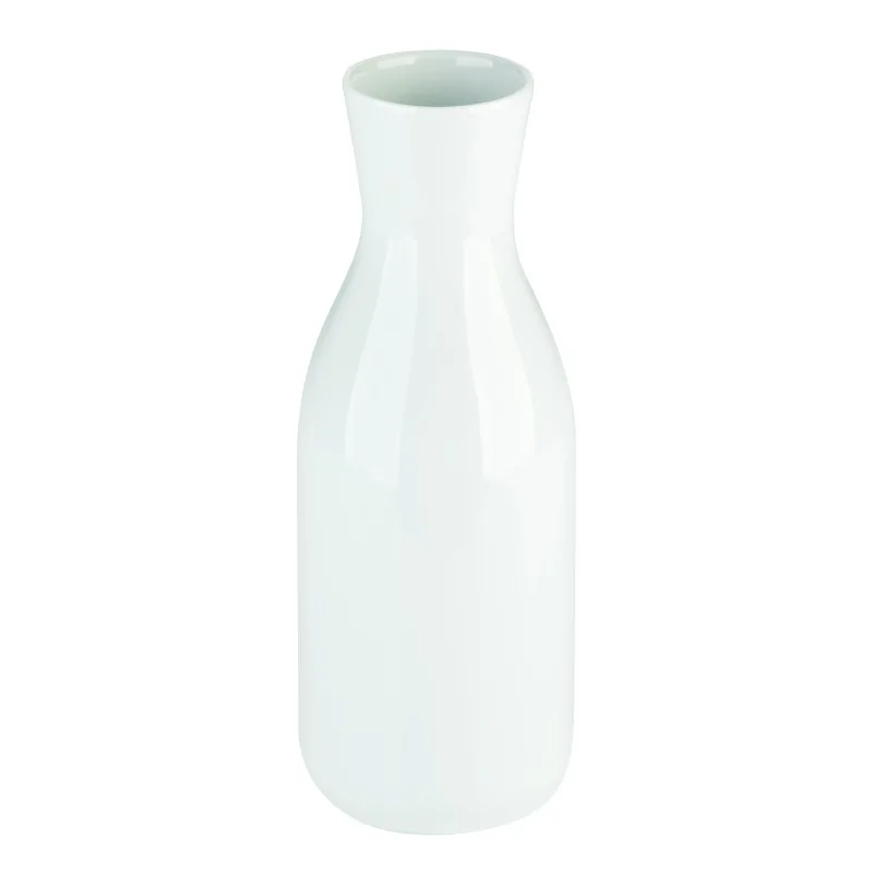 Degrenne Evento Porcelain Juice/Beverage Carafe 1,2L - Ø10.5 x h 27.5 - Ø4'' 1/8 x h 10'' 13/16