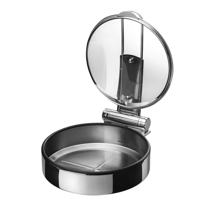 Degrenne Evento Chafing Dish Miror Finish Without Insert - Ø35.5 x p 41 x h 15 cm - Ø14'' x d 16'' 1/8 x h 5 ''7/8