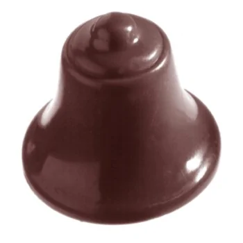 Polycarbonate Bell Chocolate Mold - 31 mm x 31 mm x 27 mm - 12 gr - 21 Cavity