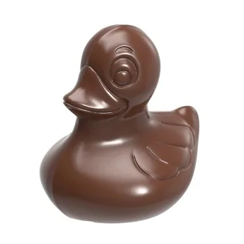 Polycarbonate Fairground Duck Chocolate Mold - 34 mm x 35 mm x 14 mm - 12 gr - 18 Cavity