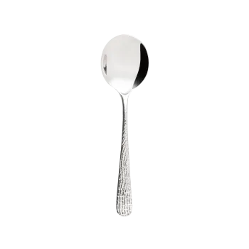 Degrenne Supernature Stainless Steel Bouillon Spoon 179 mm - 7 ''1/16 - Pack of 12