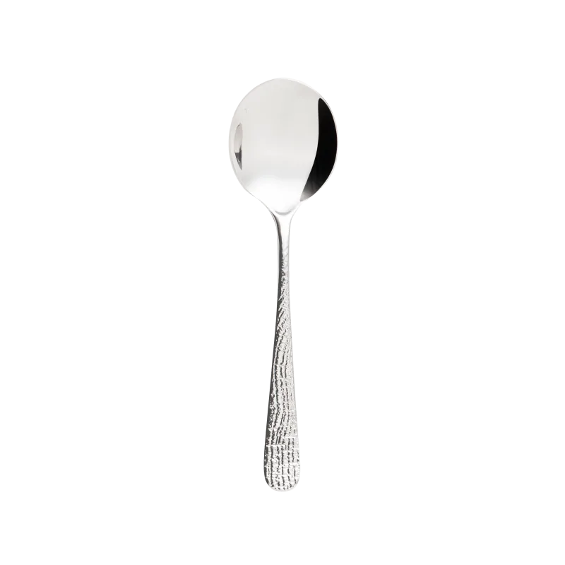 Degrenne Supernature Stainless Steel Bouillon Spoon 179 mm - 7 ''1/16 - Pack of 12